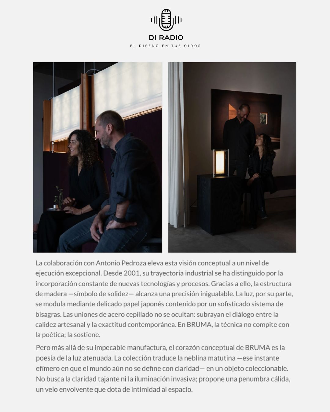 BRUMA: Lo que se revela, lo que se oculta.