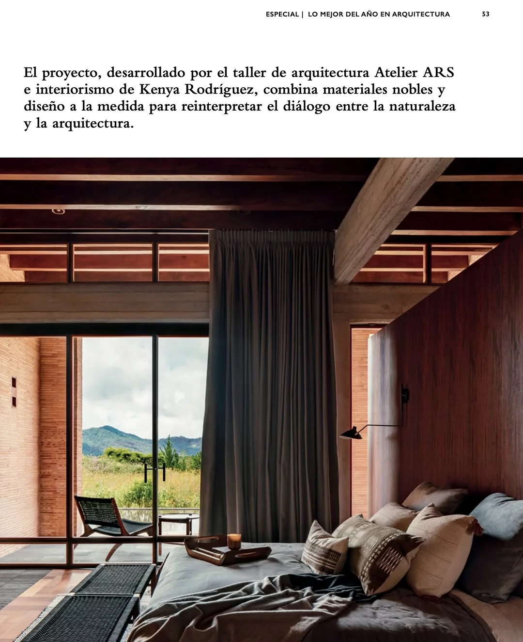 UN DIÁLOGO ENTRE ARQUITECTURA, DISEÑO Y PAISAJE