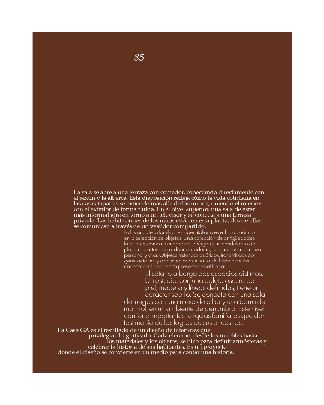 Un manifiesto de la sombra y la luz